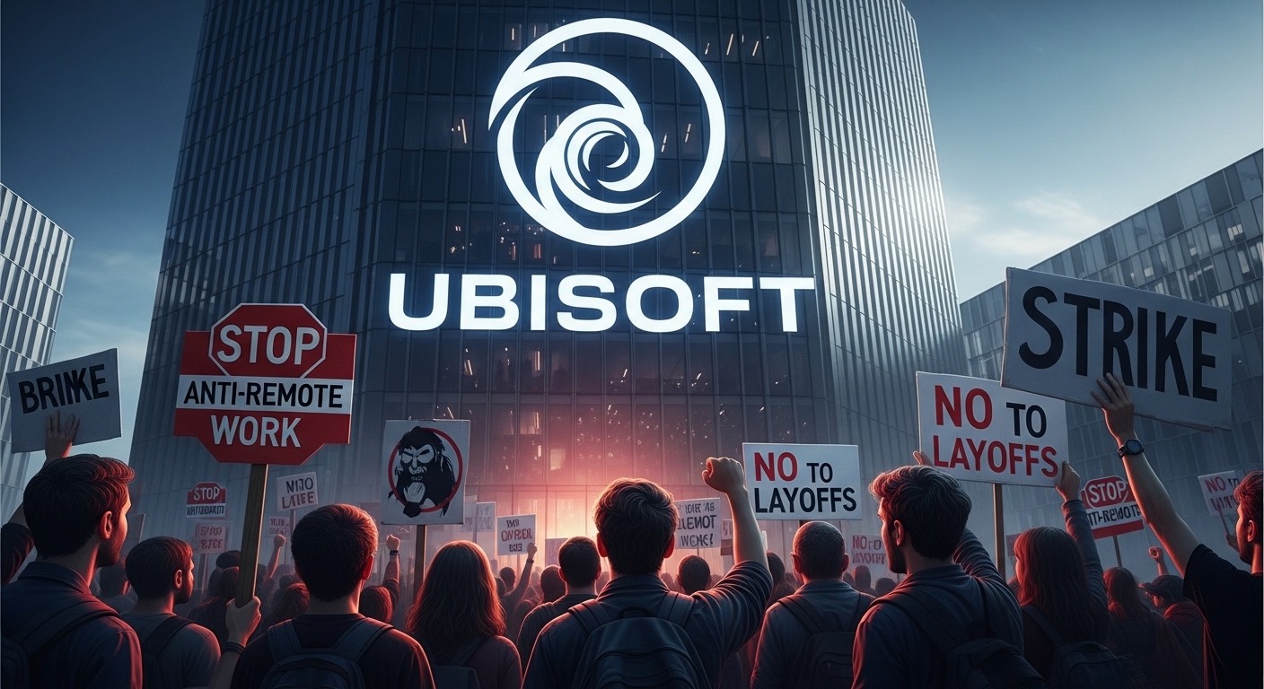 Grève de trois jours chez Ubisoft contre la fin du télétravail et un plan d'économies drastique. Découvrez les raisons de la colère des employés du géant du jeu vidéo en pleine crise.