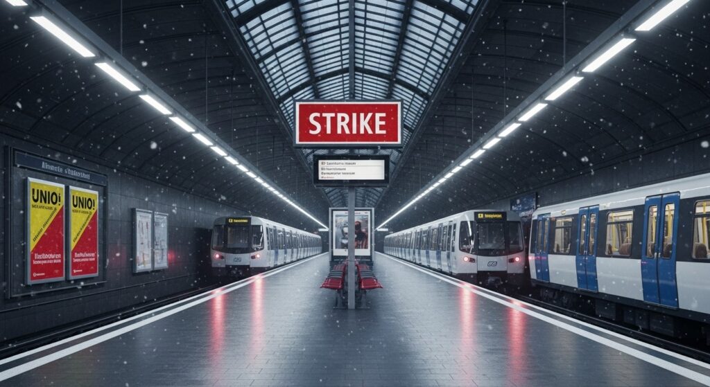 Grève Massive des Transports en Allemagne ce Lundi