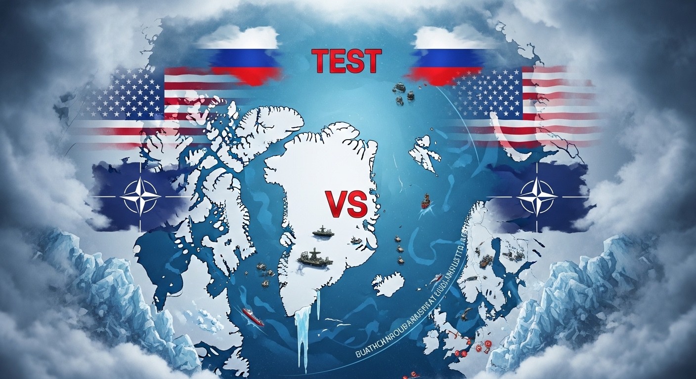 La Russie avertit qu'elle réagira militairement si l'Occident militarise le Groenland. Tensions avec USA, OTAN et Arctique : analyse complète des enjeux géopolitiques actuels.