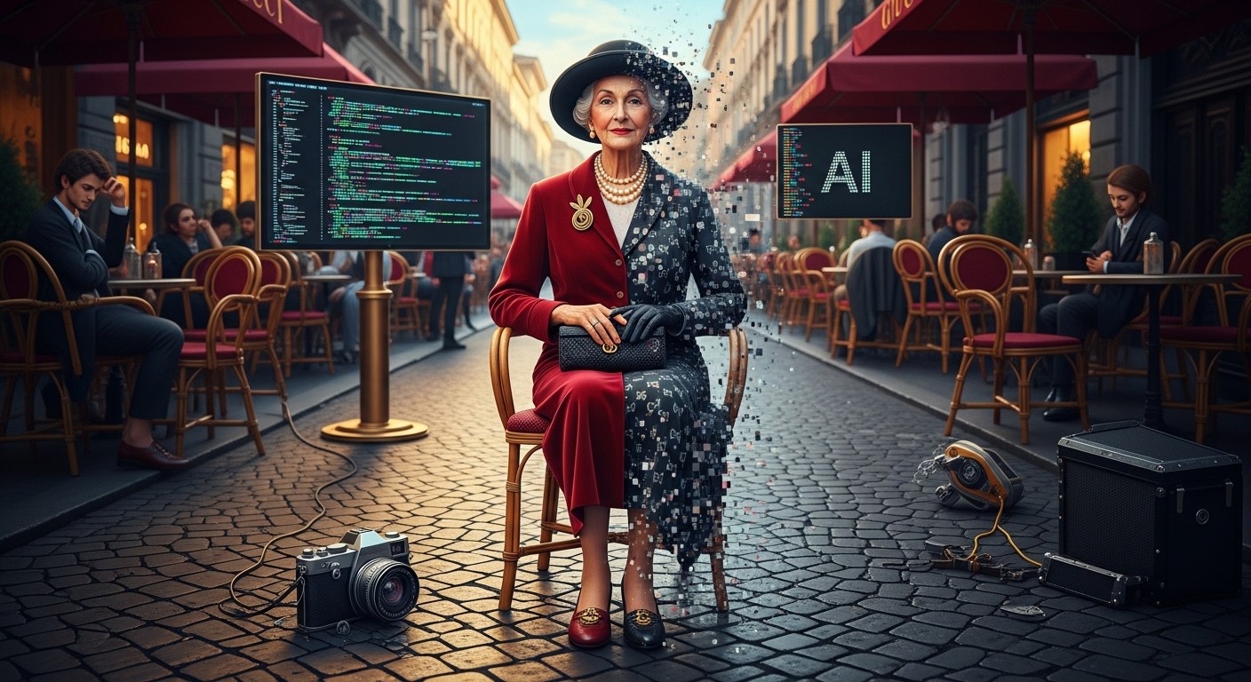 Découvrez pourquoi la maison Gucci fait polémique avec ses visuels IA pour la Fashion Week de Milan : backlash, artisanat vs innovation, et avenir du luxe.