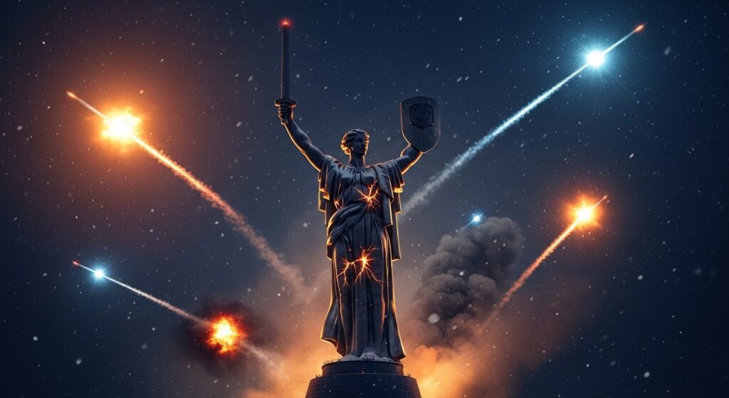 Guerre en Ukraine : Attaque Russe sur Monument Historique à Kiev