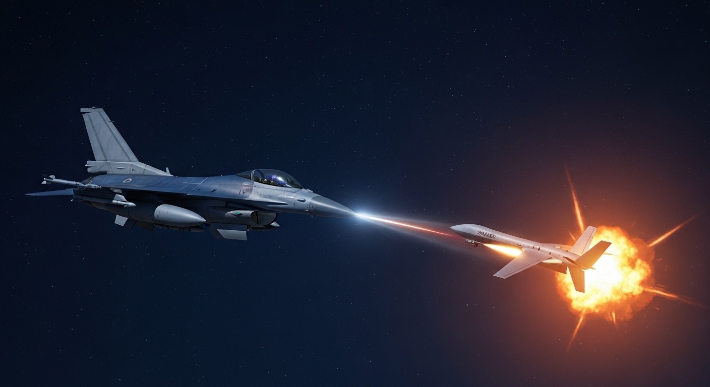 Découvrez comment l'Ukraine transforme ses F-16 en redoutables chasseurs de drones Shahed grâce aux roquettes APKWS II à bas prix. Une avancée majeure qui change la donne aérienne.