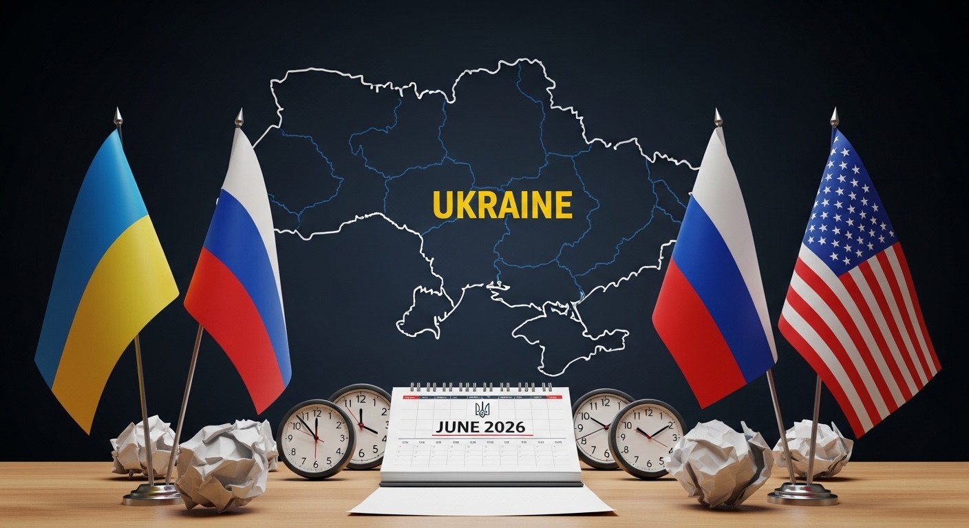 Volodymyr Zelensky révèle que les États-Unis poussent pour mettre fin à la guerre en Ukraine d’ici juin 2026, avec de nouvelles négociations à venir. Une échéance ambitieuse qui soulève de nombreux enjeux.