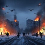 Guerre en Ukraine : Moins d&rsquo;Attaques Russes mais Plus de Civils Touchés en 2025