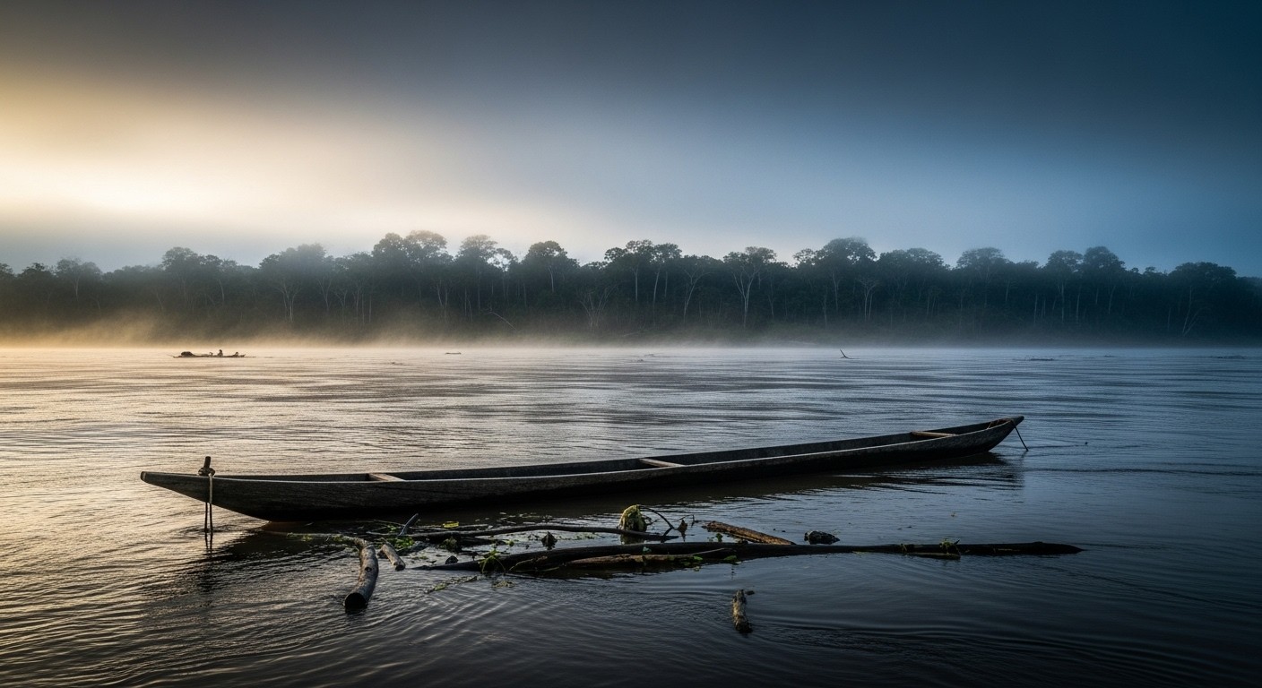Tragédie en Guyane : une pirogue chavire sur le fleuve Maroni près de Grand-Santi, laissant quatre personnes disparues. Retour sur un accident dramatique dans une région isolée où les pirogues restent vitales.