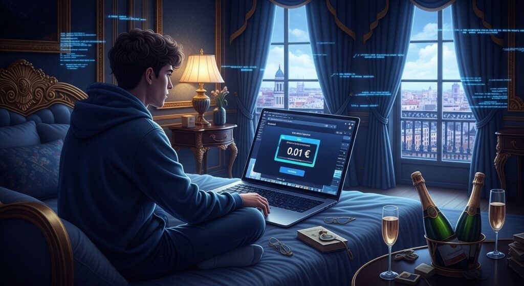 Hacker Arrêté : Palaces pour 1 Centime la Nuit