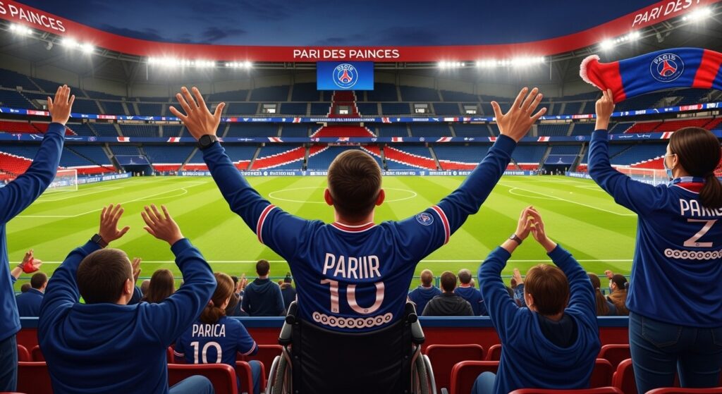 Handicap PSG : l’inclusion au cœur du Parc des Princes