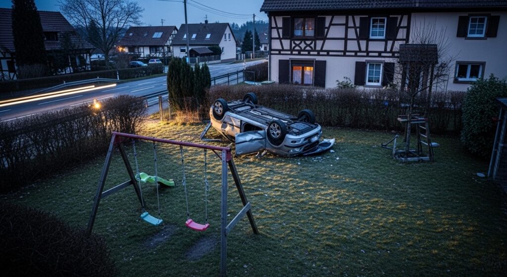 Haut-Rhin : Trois Voitures Dans Le Même Jardin En Quelques Mois