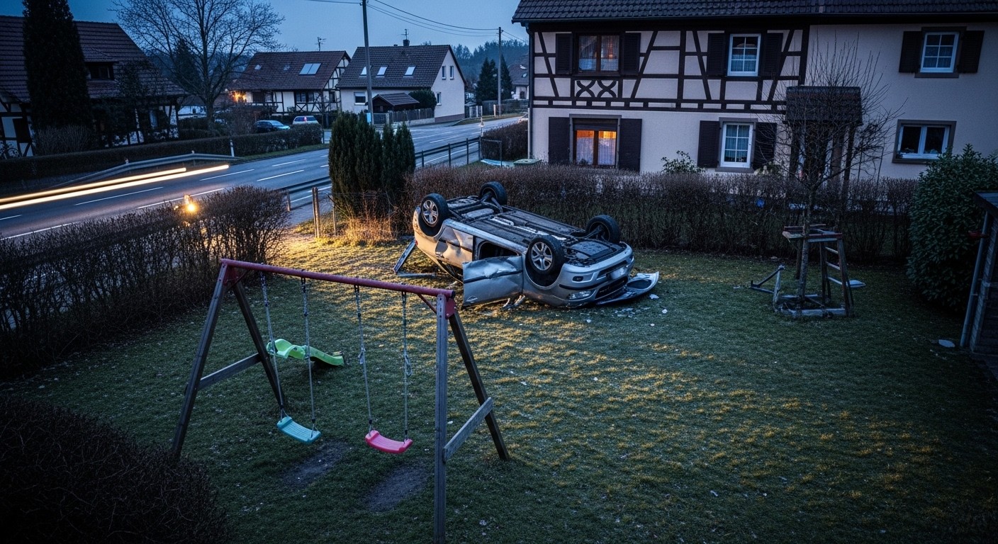 Imaginez trois voitures qui atterrissent dans votre jardin en quelques mois... Une famille du Haut-Rhin vit ce cauchemar près d'une route départementale dangereuse. Découverte des faits et des solutions envisagées.
