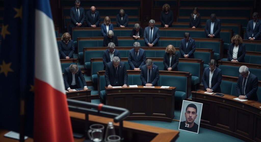 Hommage à Quentin Deranque au Sénat après son lynchage à Lyon
