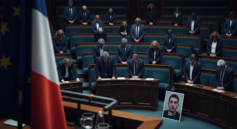 Hommage à Quentin Deranque au Sénat après son lynchage à Lyon