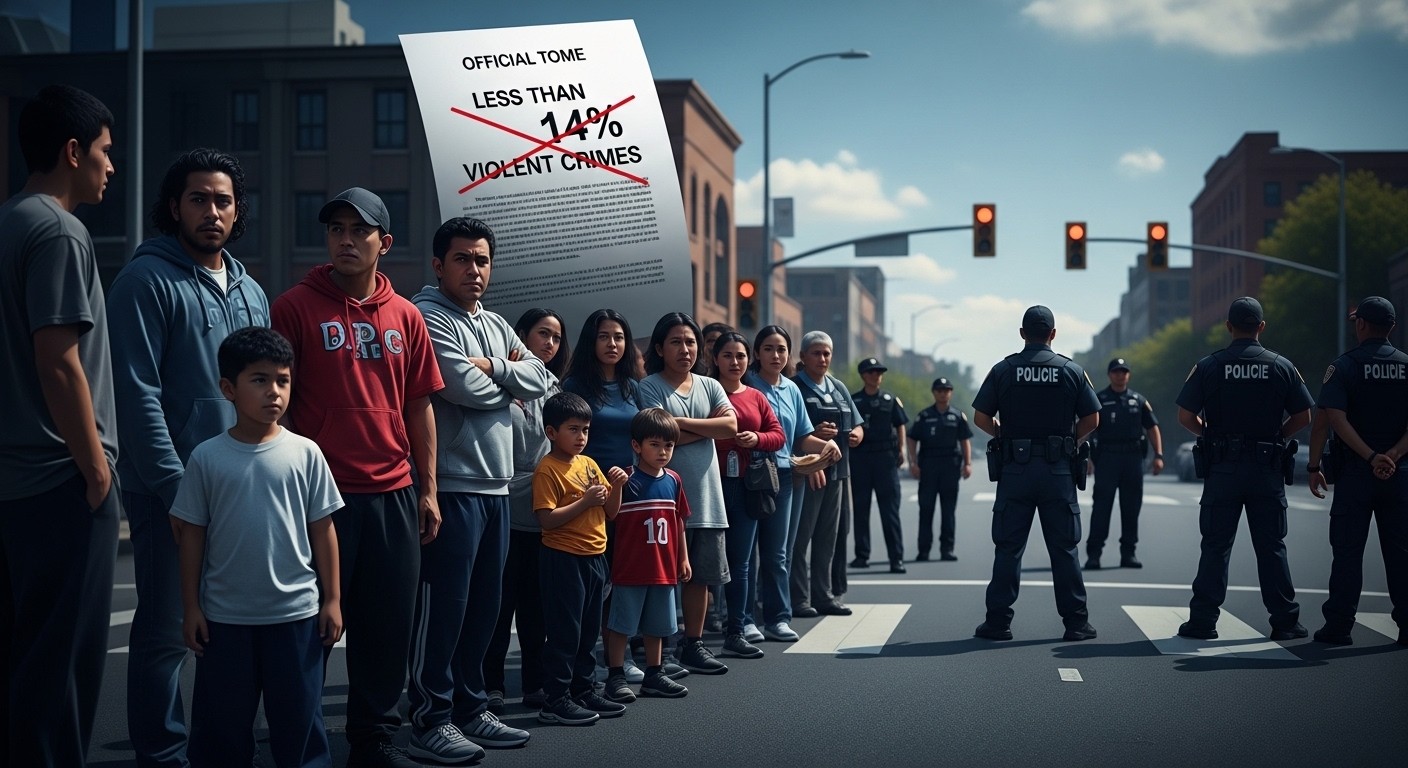 Découvrez comment des données officielles du DHS montrent que moins de 14% des arrestations ICE en 2025 visaient des criminels violents, remettant en question les justifications de l'administration Trump sur l'immigration illégale.