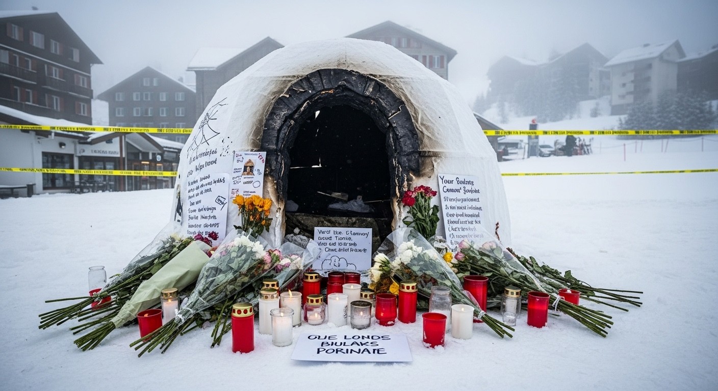 Un mémorial en hommage aux victimes de l’incendie du bar Le Constellation a lui-même pris feu à Crans-Montana. Que s’est-il passé ce dimanche matin ? Décryptage d’un nouvel épisode douloureux.