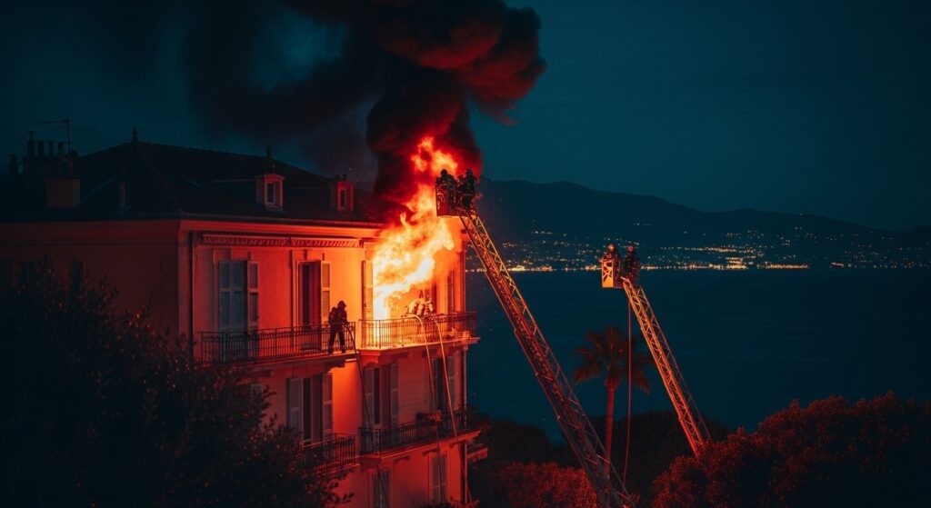 Incendies Mortels à Cannes et Èze : Drame dans les Alpes-Maritimes