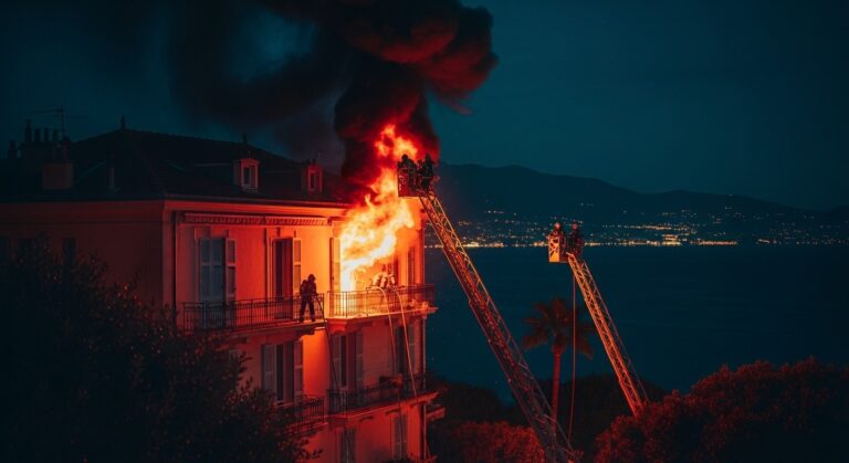 Incendies Mortels à Cannes et Èze : Drame dans les Alpes-Maritimes