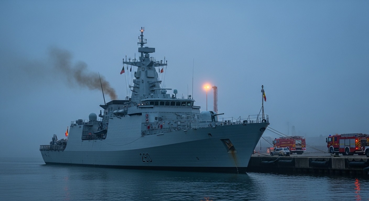 Découvrez l'incident suspect sur un chasseur de mines belge flambant neuf à Zeebruges : surchauffe suspecte, enquête ouverte, lien possible avec sabotages en Allemagne. Toutes les hypothèses envisagées.