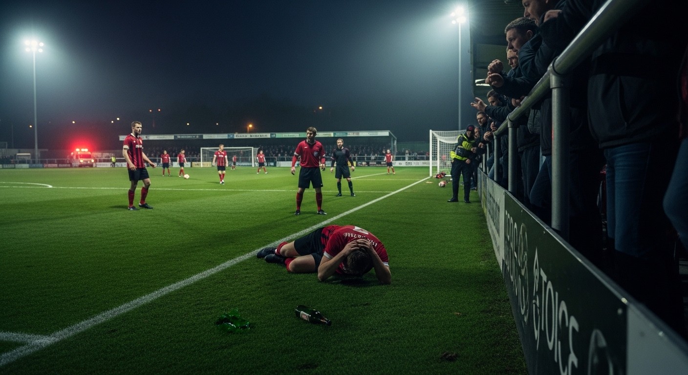Découvrez ce qui s'est passé lors du choc National 3 entre Pays de Valois et Gazélec Ajaccio : insultes, agression d'un joueur et interruption définitive. Un scandale qui secoue le foot amateur.