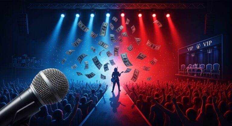 Indochine Dénonce la Ségrégation par l&rsquo;Argent aux Concerts