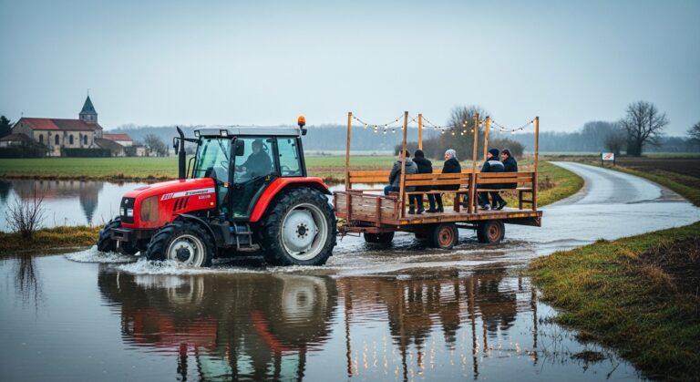 Inondations en Charente-Maritime : Quand un Village Devient une Île