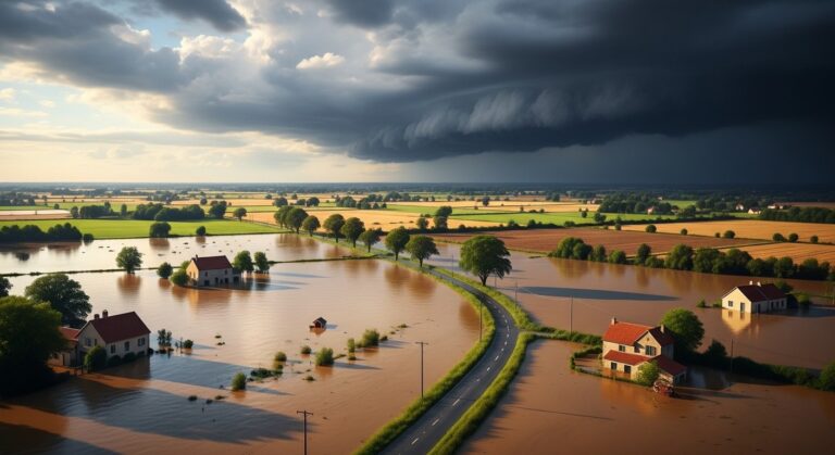 Inondations Records en France : L&rsquo;Ouest Submergé