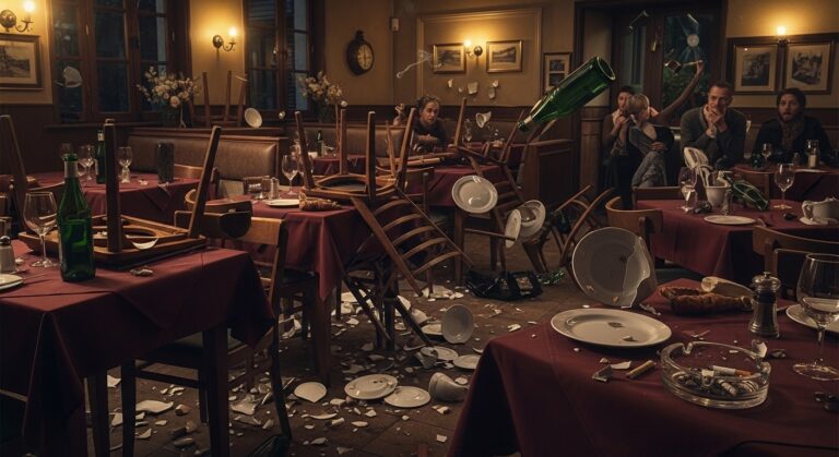 Interdiction de fumer : clients saccagent restaurant après refus