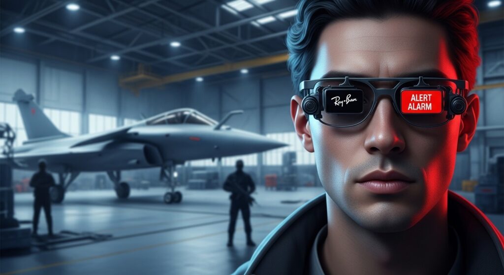 Intérimaire chez Dassault : Pas un Espion avec Lunettes Connectées