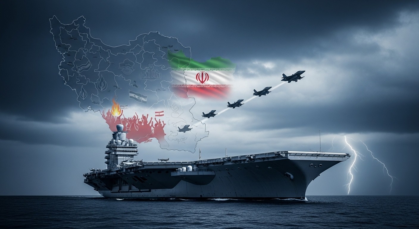 Donald Trump évoque ouvertement un renversement du pouvoir en Iran comme "la meilleure chose" possible, tandis que le fils du shah appelle à une intervention étrangère. Tensions nucléaires et militaires au plus haut.