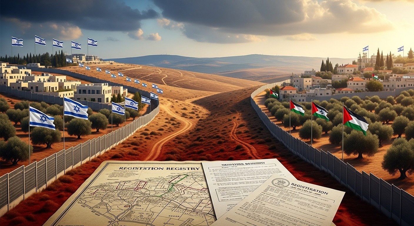 Découvrez comment le gouvernement israélien relance l'enregistrement des terres en Cisjordanie occupée, une mesure vue comme une annexion rampante qui bouleverse l'équilibre régional et suscite un tollé international.