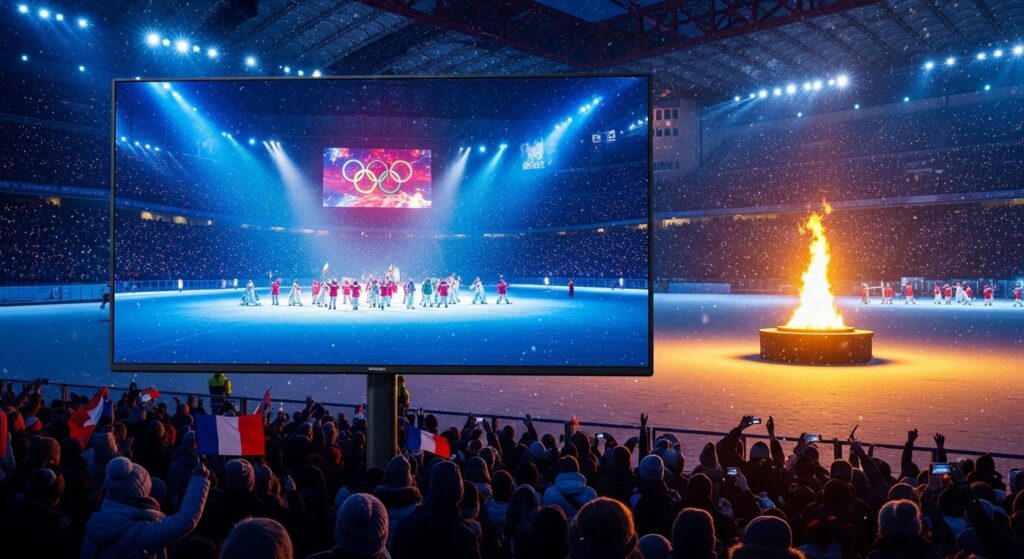 JO 2026 : 7,6 Millions Devant la Cérémonie d&rsquo;Ouverture
