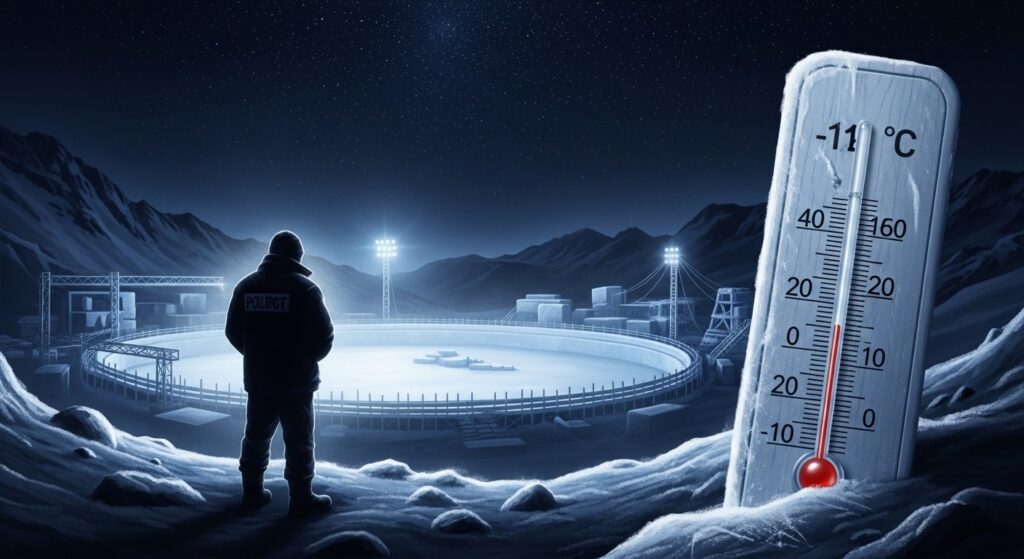 JO 2026 : Agent Sécurité Mort de Froid à Cortina