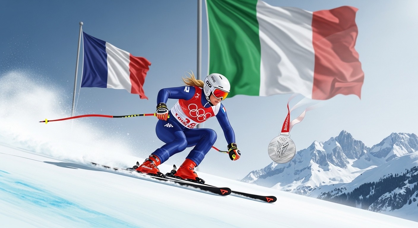 Découvrez le récap du 12 février aux JO d'hiver 2026 : l'argent historique de Romane Miradoli en Super-G, les frustrations en snowboard cross et ski de bosses, plus l'émotion forte autour de la disqualification ukrainienne.