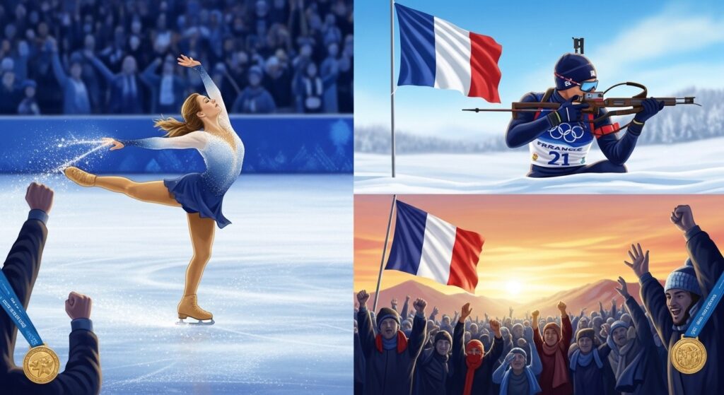 JO 2026 : Audiences Explosent Grâce au Patinage et Biathlon