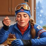 JO 2026 : Biathlète Blanchie Grâce à une Cuillère de Nutella