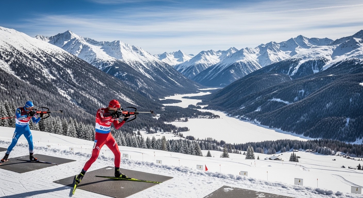 Découvrez pourquoi Anterselva, à 1600 m d'altitude, rend le biathlon des JO 2026 si exigeant : neige variable, tir décisif et gestion d'effort. Un site iconique qui promet des courses intenses !