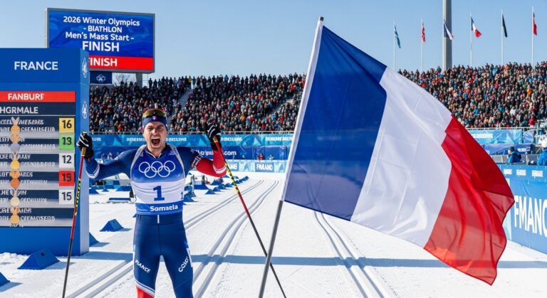 JO 2026 : Biathlon en Or et Record de Médailles pour la France