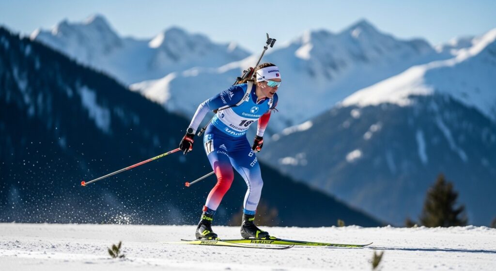 JO 2026 Biathlon : Heure et Chaîne Poursuite Femmes