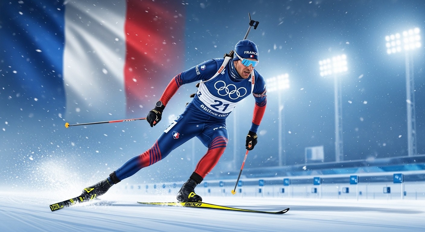 Découvrez à quelle heure et sur quelle chaîne suivre la poursuite hommes biathlon JO 2026 ce dimanche 15 février. France en pole pour de nouvelles médailles !