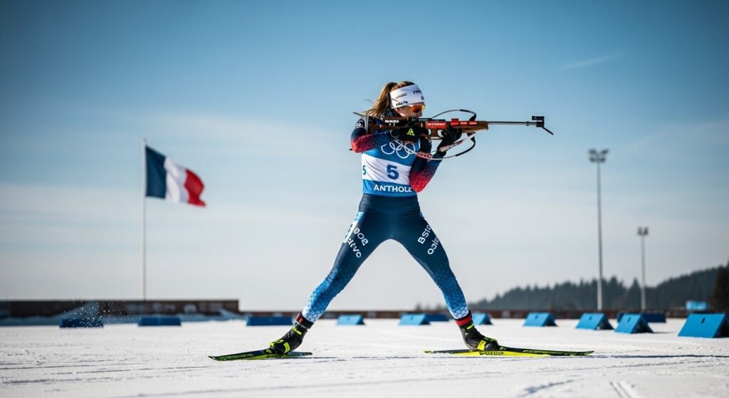JO 2026 Biathlon : Horaire et Chaîne pour l&rsquo;Individuel Femmes avec Jeanmonnot