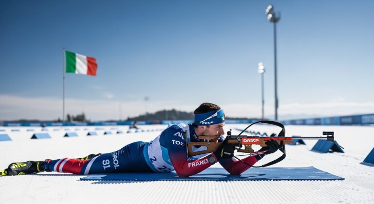 JO 2026 Biathlon : Horaire et Chaîne TV Sprint Hommes