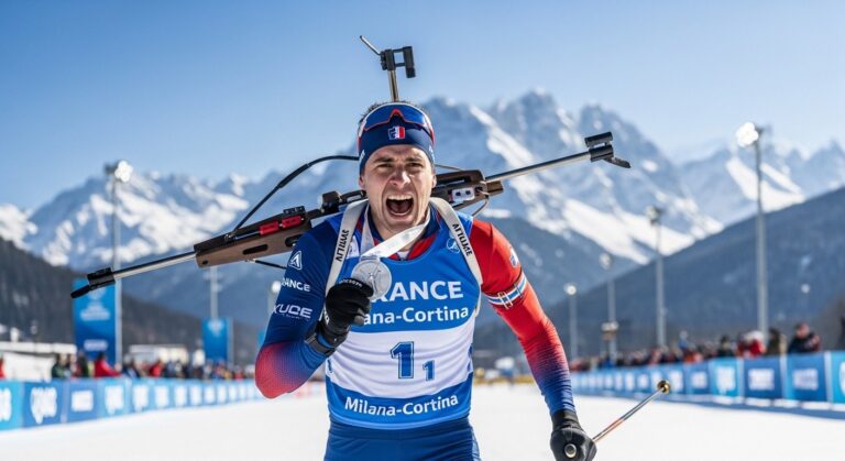 JO 2026 Biathlon : Perrot en Argent sur l&rsquo;Individuel Hommes