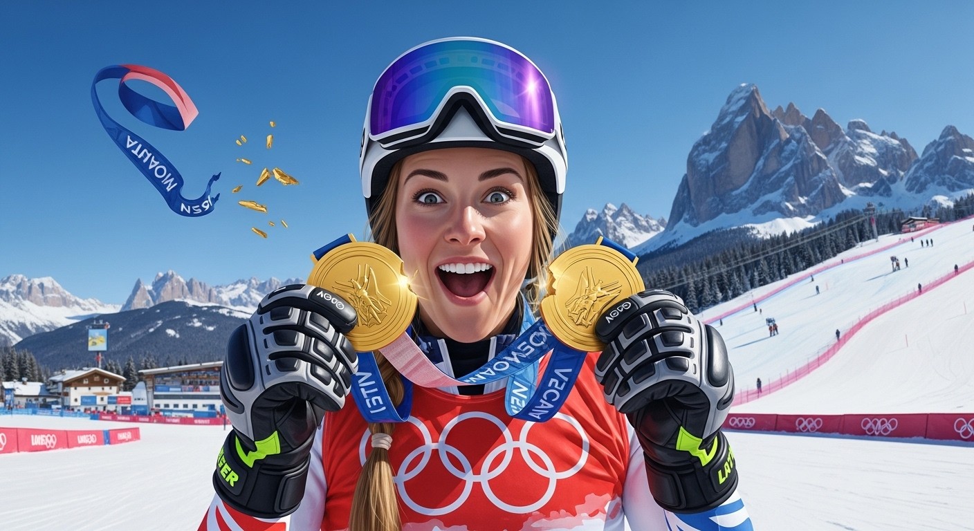 Découvrez comment Breezy Johnson, sacrée en descente aux JO d’hiver 2026, a vu sa médaille d’or se casser pendant les célébrations. Une anecdote touchante et les réponses des organisateurs !