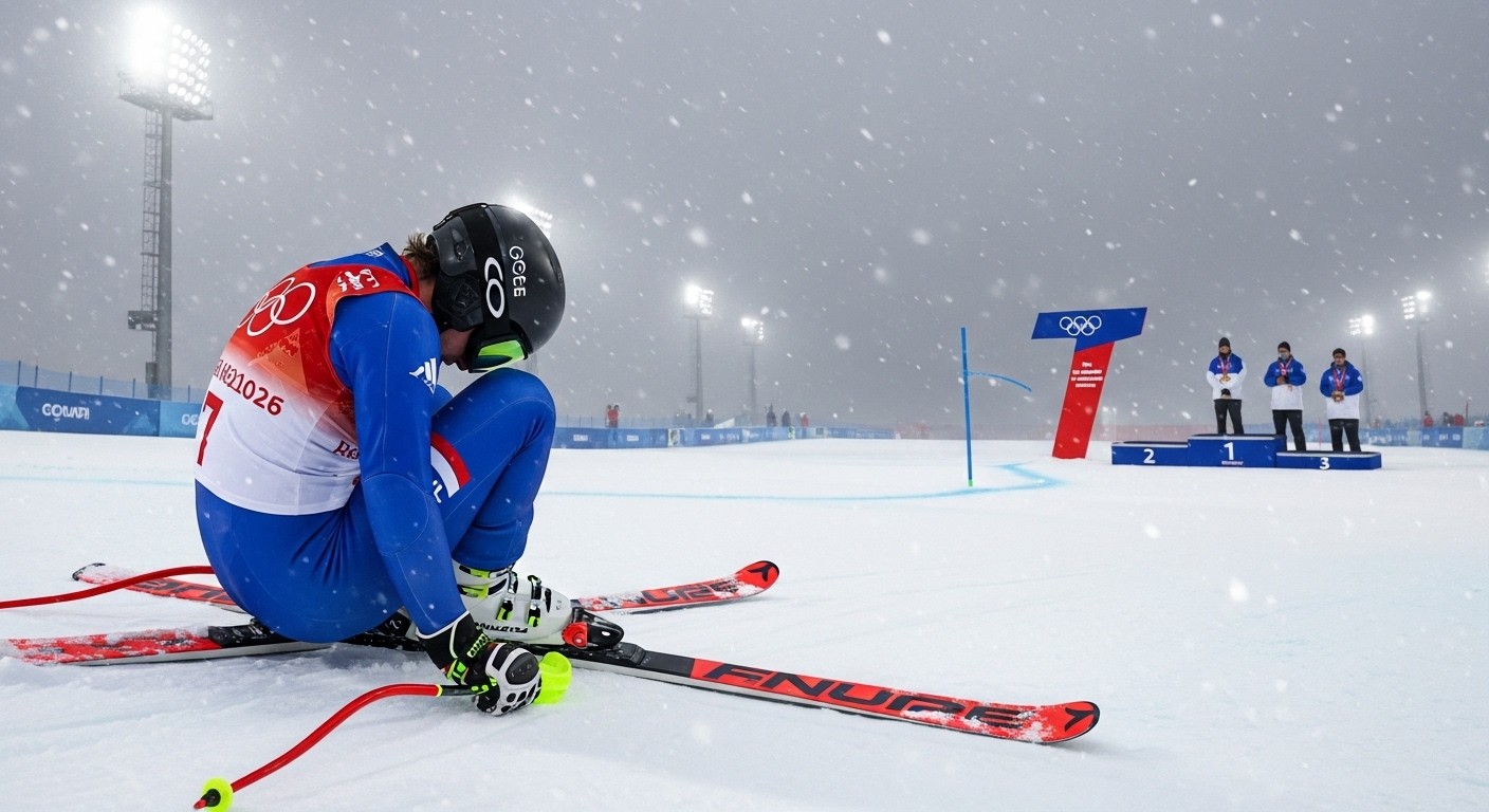 Découvrez le fiasco français en slalom aux JO 2026 : Clément Noël sort, l'équipe bredouille et Loïc Meillard triomphe. Analyse d'une journée noire pour le ski alpin tricolore.