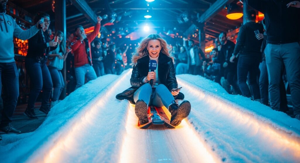 JO 2026 : Descente Virale d’une Journaliste Australienne à Cortina