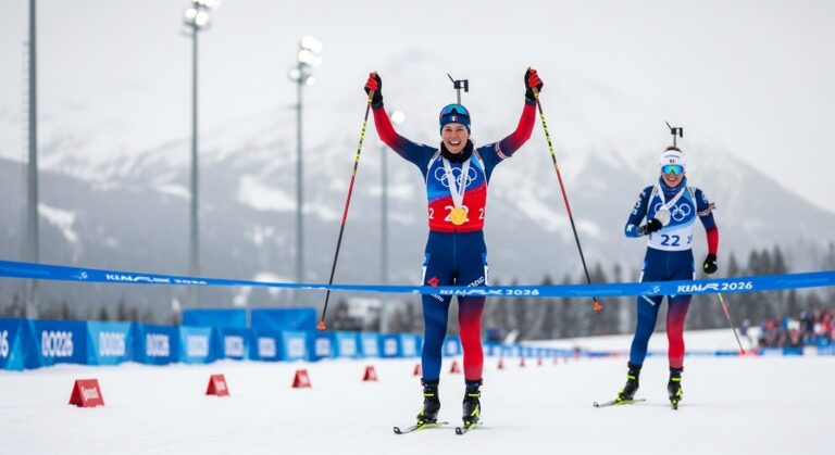 JO 2026 : Doublé Historique Simon et Jeanmonnot en Biathlon