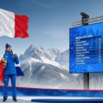 JO 2026 : Évolution Médailles France Jour par Jour