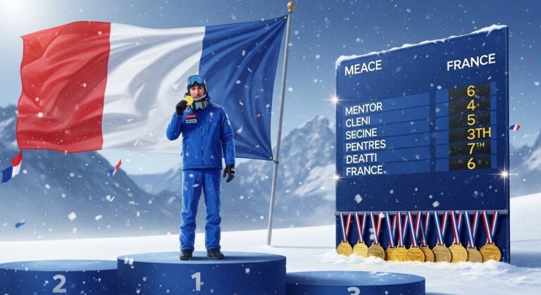 JO 2026 : France 6e mais Record Historique Médailles