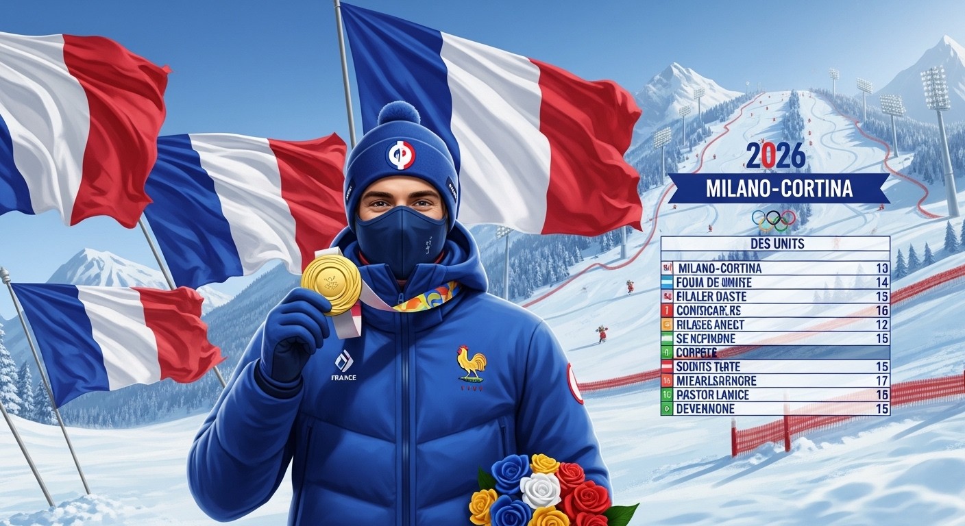 Découvrez comment la France a égalé son record historique de 15 médailles aux JO d'hiver 2026 de Milan-Cortina, avec le biathlon en tête et de belles perspectives pour dépasser ce total !