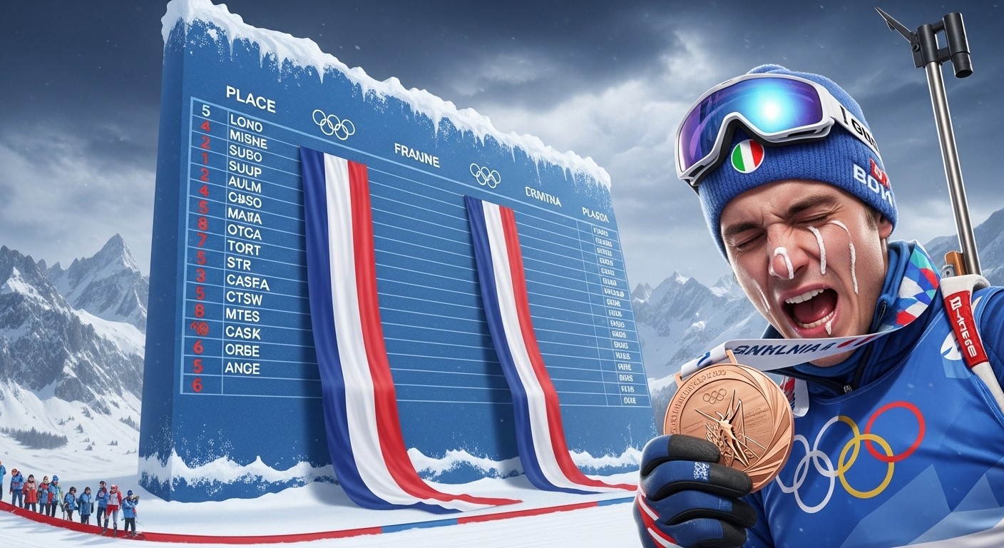 Découvrez pourquoi la France est sortie du top 5 au tableau des médailles des JO d'hiver 2026 ce vendredi 20 février malgré une nouvelle breloque. Analyse et perspectives pour la fin des Jeux de Milan-Cortina.