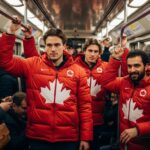JO 2026 : Hockeyeurs Canadiens Incognito dans le Métro Milanais