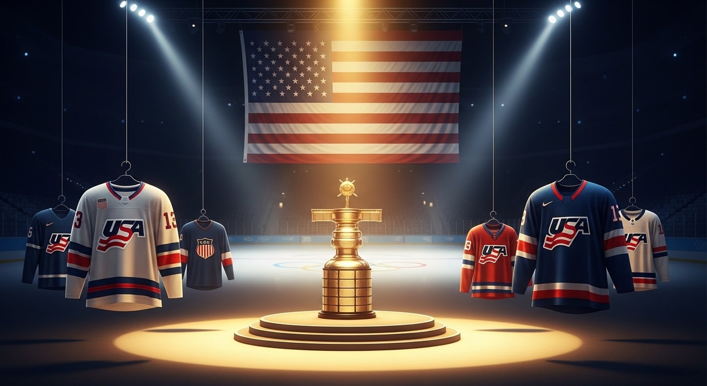 L'équipe USA sacrée championne olympique de hockey rend un hommage poignant aux enfants de Johnny Gaudreau, disparu tragiquement en 2024. Un moment fort des JO 2026 qui touche le cœur.